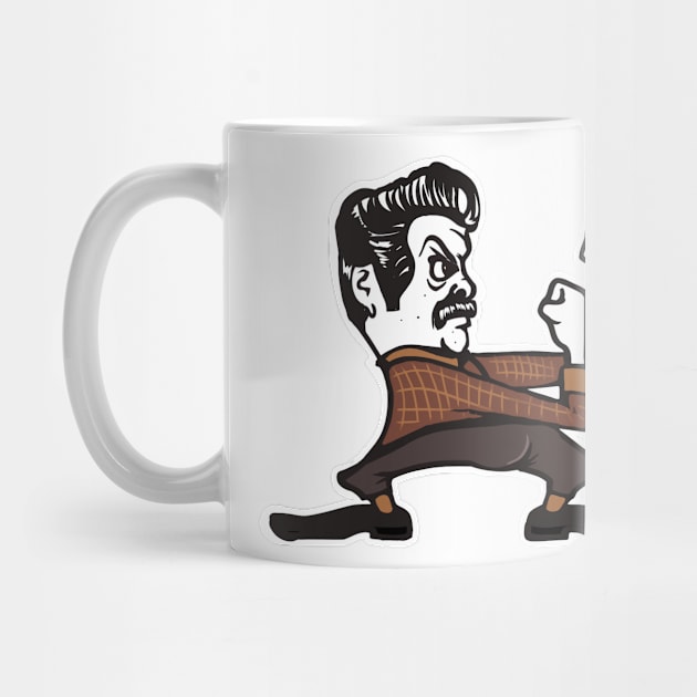 Fighting Swanson by FunSizedDesign